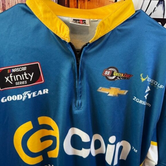 Joe Graf Jr SS-Green Light Racing Mens Pit Crew Shirt Size XL - Picture 2 of 8